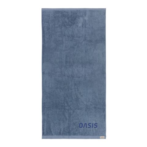 Serviette de bain 70 x 140cm Ukiyo Sakura AWARE™ bleu | sans marquage | non disponible | non disponible | non disponible