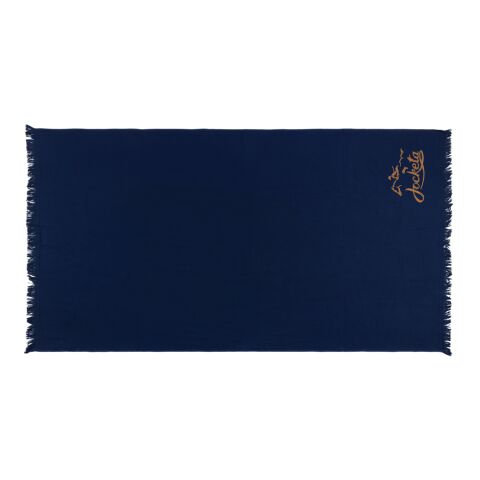 Serviette hammam Ukiyo Keiko AWARE™ Made in Europe 100x180cm bleu marine | sans marquage | non disponible | non disponible | non disponible