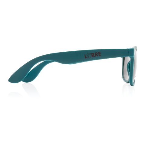 Lunettes de soleil en plastique PP recyclé GRS turquoise | sans marquage | non disponible | non disponible