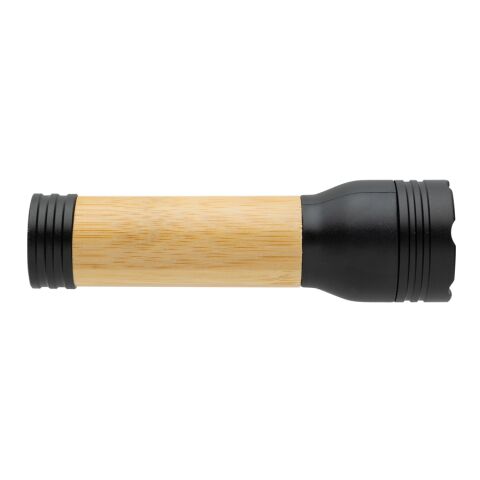 Lampe 1W en plastique recyclé RCS et bambou Lucid noir-marron | sans marquage | non disponible | non disponible