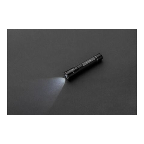 Lampe torche 3W rechargeable par USB en alu RCS Gear X noir | sans marquage | non disponible | non disponible
