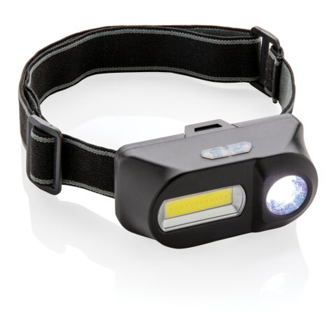 Lampe frontale avec LED et COB noir | sans marquage | non disponible | non disponible