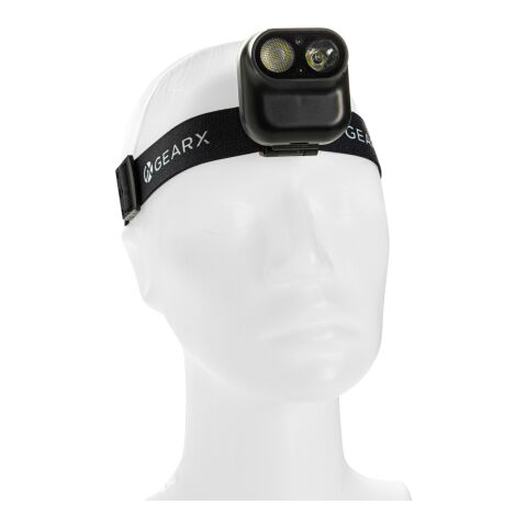 Lampe frontale avec capteur de mouvement en ABS RCS Gear X noir | sans marquage | non disponible | non disponible