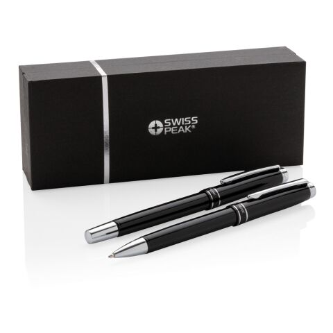 Set stylos Heritage noir-argent | sans marquage | non disponible | non disponible | non disponible