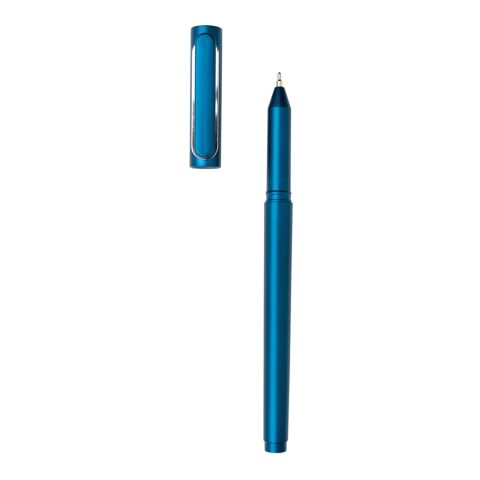 Stylo X6 à capuchon avec encre ultra glissante bleu | sans marquage | non disponible | non disponible