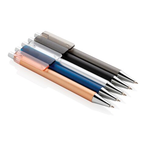 Stylo X8 finition métallique marron | sans marquage | non disponible | non disponible