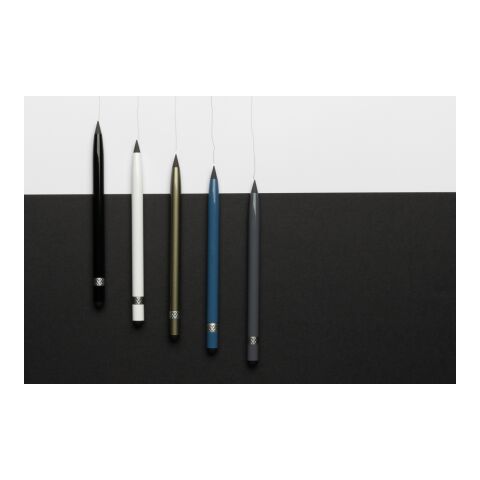 Crayon sans encre en aluminium avec gomme bleu | sans marquage | non disponible | non disponible