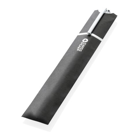 Stylo en aluminium recyclé certifié RCS Swiss Peak Cedar argent | sans marquage | non disponible | non disponible