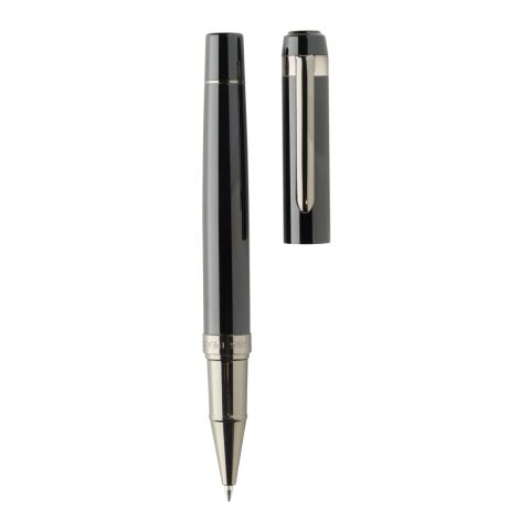 Coffret de stylos en acier recyclé Swiss Peak OSLO noir