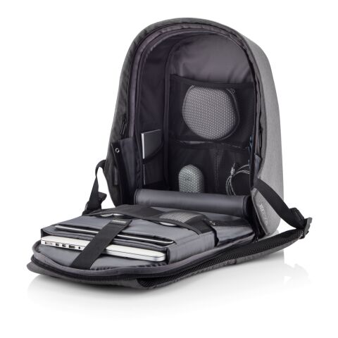 Sac à dos antivol Bobby Hero gris-noir | sans marquage | non disponible | non disponible