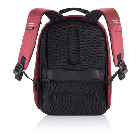 Sac à dos antivol Bobby Hero Small rouge-noir | sans marquage | non disponible | non disponible