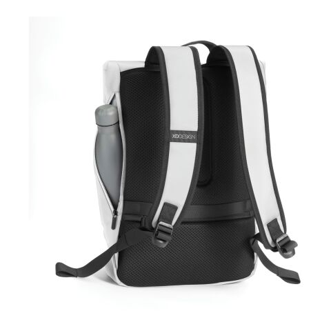 Sac à dos à rabat étanche Urban gris-noir | sans marquage | non disponible | non disponible