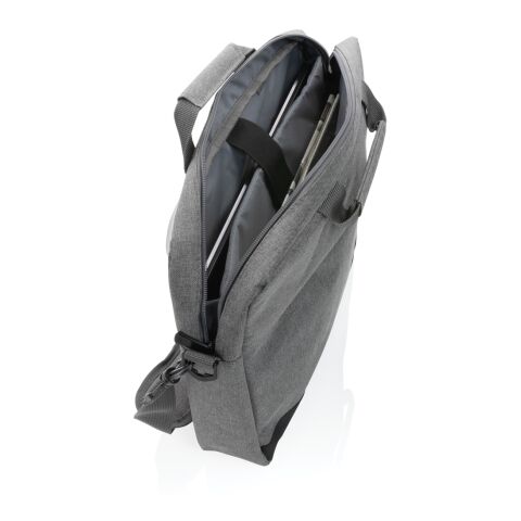 Sac à ordinateur portable 15&quot; Trend gris-noir | sans marquage | non disponible | non disponible | non disponible