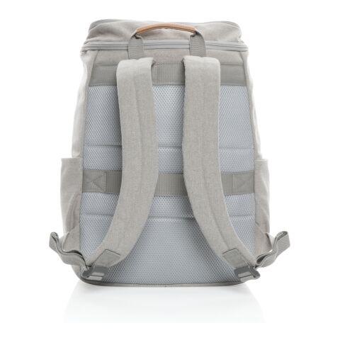 Sac à dos ordinateur Impact AWARE™ en toile 16oz recyclé gris | sans marquage | non disponible | non disponible | non disponible