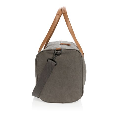 Sac week-end en toile gris | sans marquage | non disponible | non disponible | non disponible