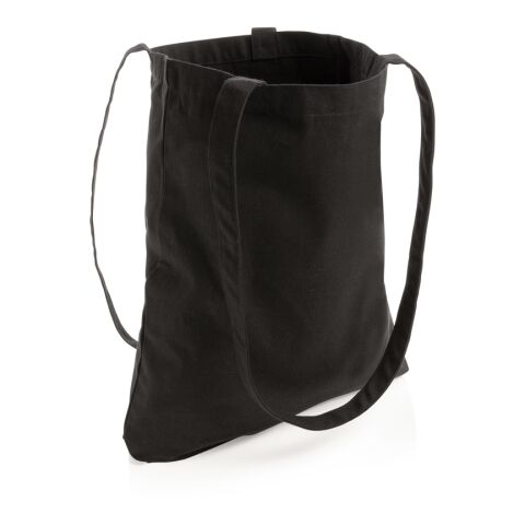 Sac shopping type Tote bag Impact en coton recyclé AWARE™ noir | sans marquage | non disponible | non disponible | non disponible