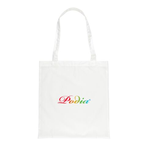Sac tote en rPET 190T Impact AWARE™ blanc | sans marquage | non disponible | non disponible | non disponible