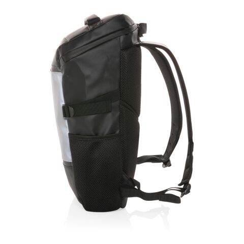 Sac à dos ordinateur 15.6&quot; réfléchissant noir | sans marquage | non disponible | non disponible