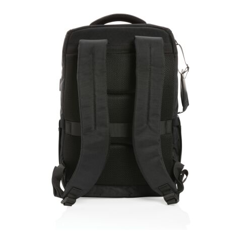 Sac à dos ordinateur Swiss Peak Voyager en rPET AWARE™ noir | sans marquage | non disponible | non disponible | non disponible