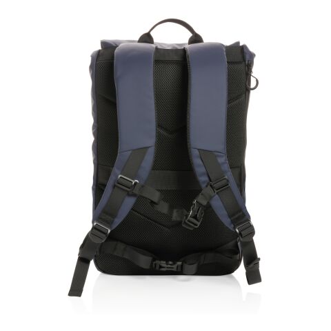 Impact AWARE™ RPET Water resistant 15.6"laptop backpack bleu marine | sans marquage | non disponible | non disponible | non disponible