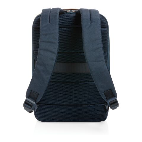 Sac à dos ordinateur two tone deluxe Impact AWARE™ 300D bleu marine | sans marquage | non disponible | non disponible