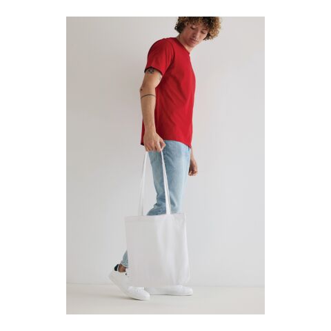 Sac tote en toile recyclée et non teintée Impact AWARE™ blanc | sans marquage | non disponible | non disponible | non disponible
