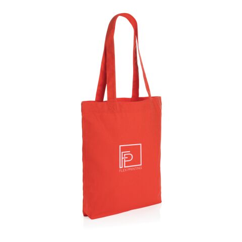 Sac tote en toile recyclé 285 g/m² Impact Aware™ Rouge Somptueux | sans marquage | non disponible | non disponible | non disponible