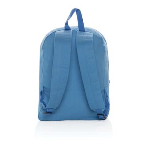 Sac à dos en toile recyclé 285 g/m² Impact Aware™ Bleu Tranquille | sans marquage | non disponible | non disponible | non disponible