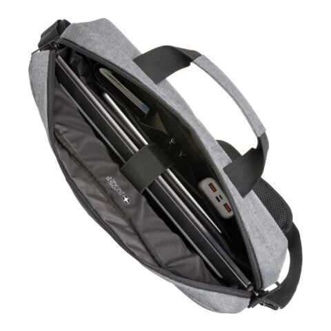 Sacoche pour ordinateur 15,6&#039; Swiss Peak AWARE™ gris | sans marquage | non disponible | non disponible | non disponible