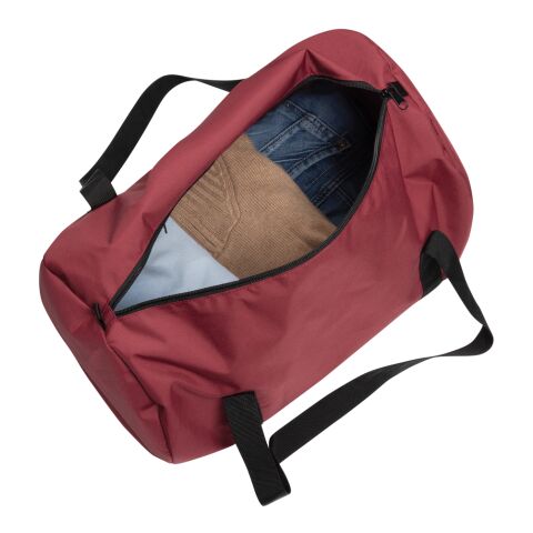 Sac de sport pliable en rPET AWARE™ Dillon rouge | sans marquage | non disponible | non disponible | non disponible
