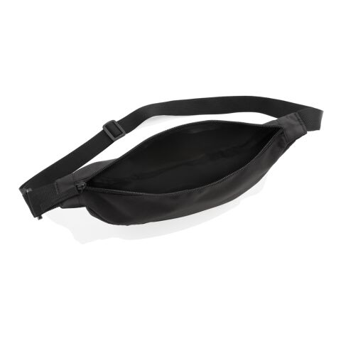 Sac demi-lune en bandoulière en rPET AWARE™ Crescent noir | sans marquage | non disponible | non disponible | non disponible