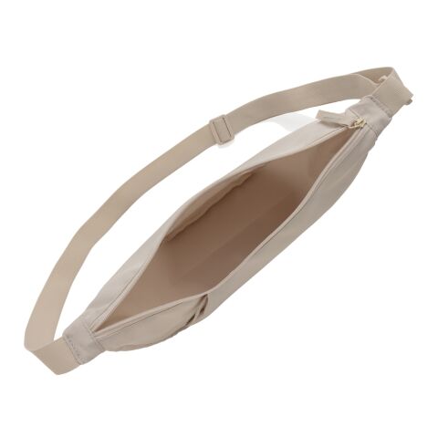 Sac bandoulière XL en rPET AWARE™ Crescent gris | sans marquage | non disponible | non disponible | non disponible