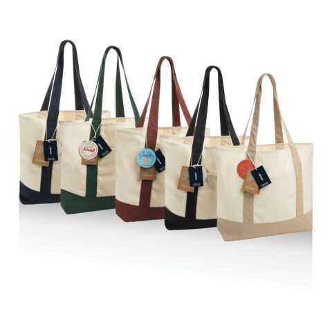 Sac cabas 350gsm en coton recyclé AWARE™ SHOP LOCAL blanc | sans marquage | non disponible | non disponible | non disponible