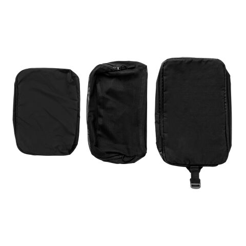 Lot de cubes de rangement en nylon recyclé RCS KENTO URBAN noir