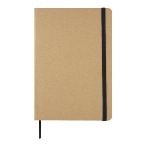 Carnet de note kraft recyclé A5 noir | sans marquage | non disponible | non disponible