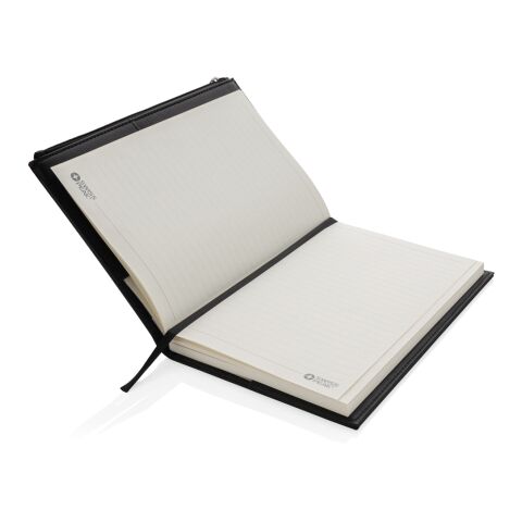 Carnet de notes A5 avec poche à zip Swiss Peak noir | sans marquage | non disponible | non disponible