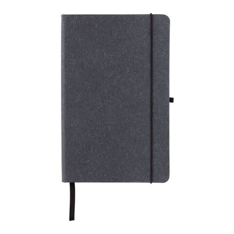 Carnet A5 à couverture rigide en cuir recyclé gris | sans marquage | non disponible | non disponible