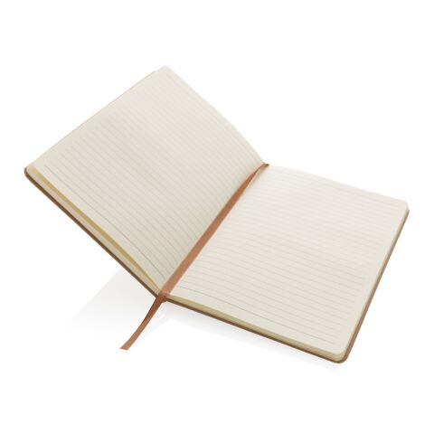 Carnet A5 à couverture rigide FSC® marron | sans marquage | non disponible | non disponible