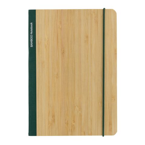 Carnet de notes A5 en bambou Scribe vert | sans marquage | non disponible | non disponible