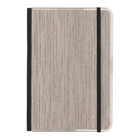 Carnet A5 couverture imprimé bois Treeline gris | sans marquage | non disponible | non disponible