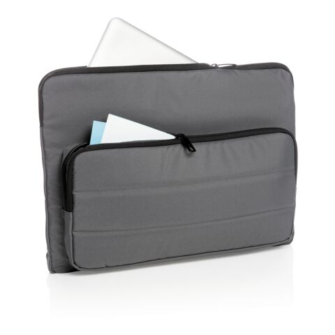 Housse pour ordinateur 15,6" Impact en rPET AWARE™ gris | sans marquage | non disponible | non disponible