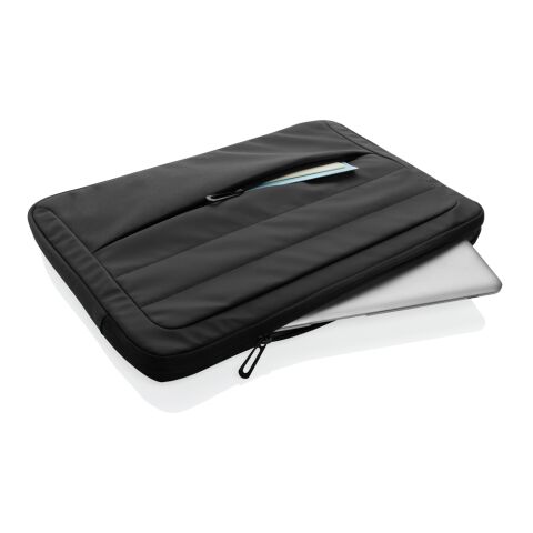 &quot;Pochette pour ordinateur 15,6&quot;&quot; en rPET AWARE™ Armond&quot; noir | sans marquage | non disponible | non disponible