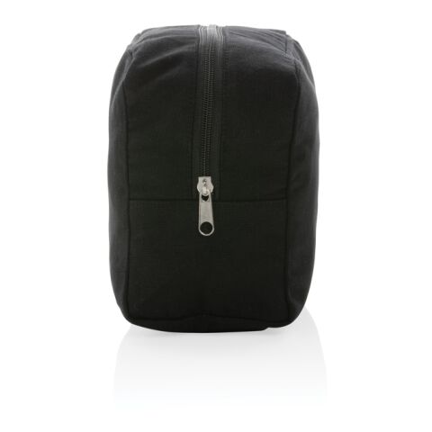Trousse de toilette en toile recyclée non teintée Aware™ noir | sans marquage | non disponible | non disponible | non disponible