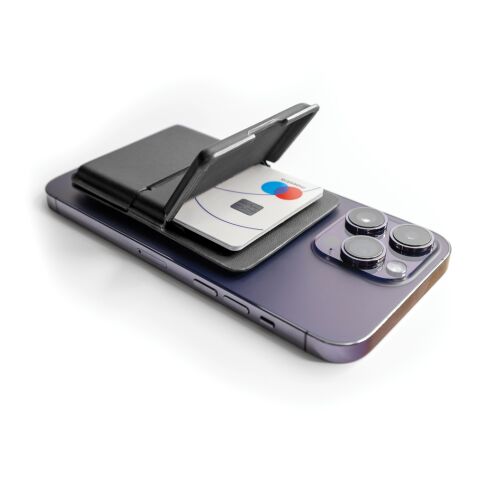 Portefeuille de téléphone MagSafe C-Secure noir | sans marquage | non disponible | non disponible