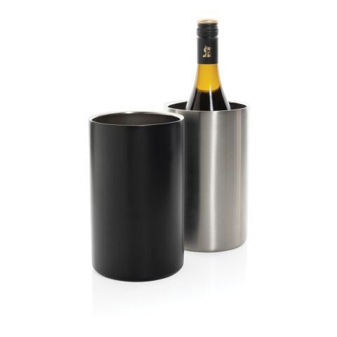Seau à vin en acier inoxydable recyclé RCS Vino argent | sans marquage | non disponible | non disponible