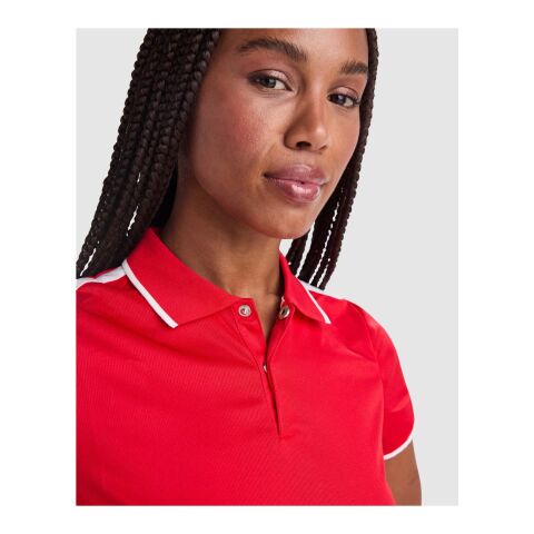 Polo de sport Tamil à manches courtes pour femme Standard | Bleu royal-Blanc | XL | sans marquage | non disponible | non disponible | non disponible