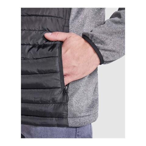 Doudoune isotherme hybride Minsk unisexe Standard | Noir-Noir chiné | 2XL | sans marquage | non disponible | non disponible