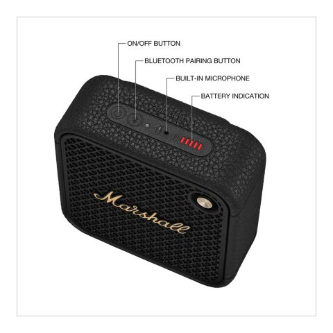 Marshall Enceinte Willen II noir