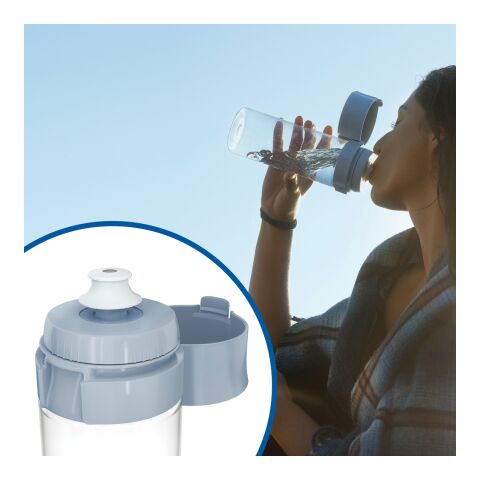 BRITA VITAL Bouteille filtrante avec 2 filtres, 600 ml bleu