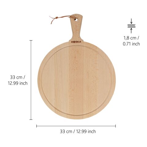 BOSKA Planche de service ronde Amigo L marron | sans marquage | non disponible | non disponible